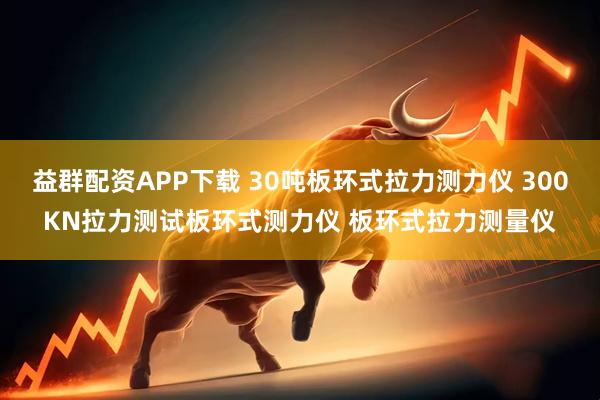 益群配资APP下载 30吨板环式拉力测力仪 300KN拉力测试板环式测力仪 板环式拉力测量仪